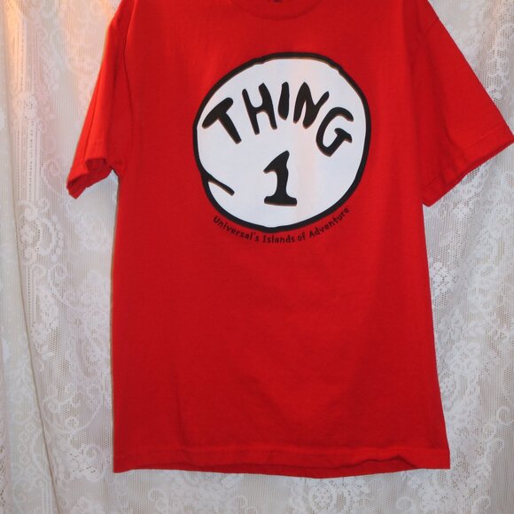 Universal Studio Island Adventure shirt Thing One size large - Picture 3 of 4
